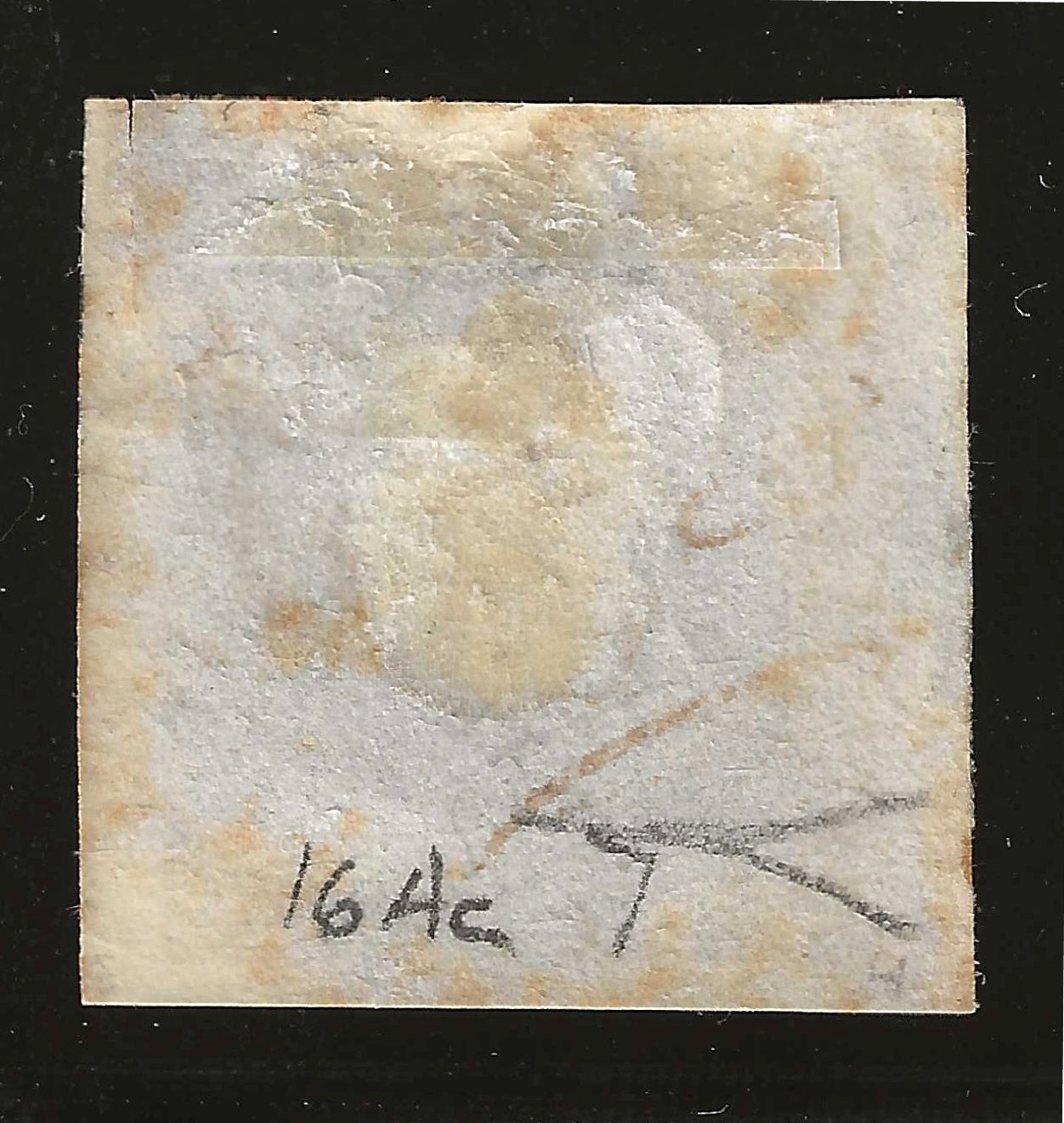 1857 Regno di Sardegna - Francobollo da 40 c. vermiglio arancio scuro Sassone 16Ac firmato Bottacchi