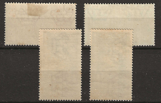 1935 Regno d'Italia Serie completa francobolli Salone Aeronautico Internazionale MNH**/MH*
