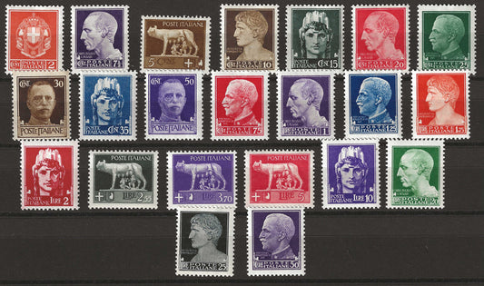 1929 Regno d'Italia - Francobolli Serie completa Imperiale ottime condizioni MNH**
