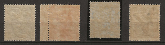 1921 Regno d'Italia - Serie completa francobolli serie Vittoria filigrana piccola croce MH*