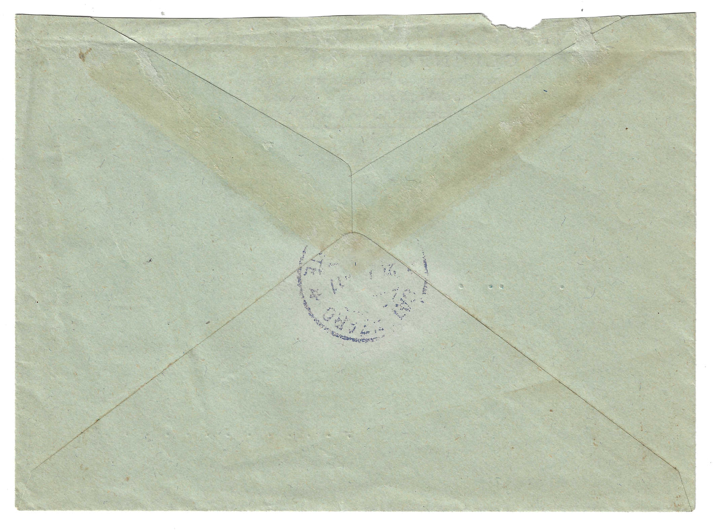 1933 Regno d'Italia Busta per Catanzaro con francobolli da 20 e 25 c. della serie Cinquantenario Garibaldino