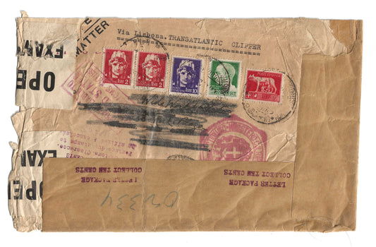 Regno d'Italia Involucro postale con raro francobollo 20 l. serie Imperiale 1929 dal Ministero della Guerra