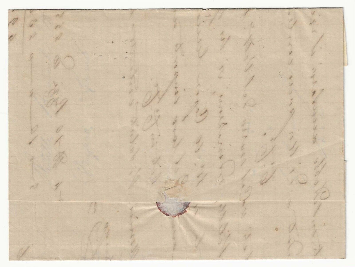 Regno d'Italia - Coppia 10 c. Segnatasse per Rieti 1863 con 2 baj. Pontificio