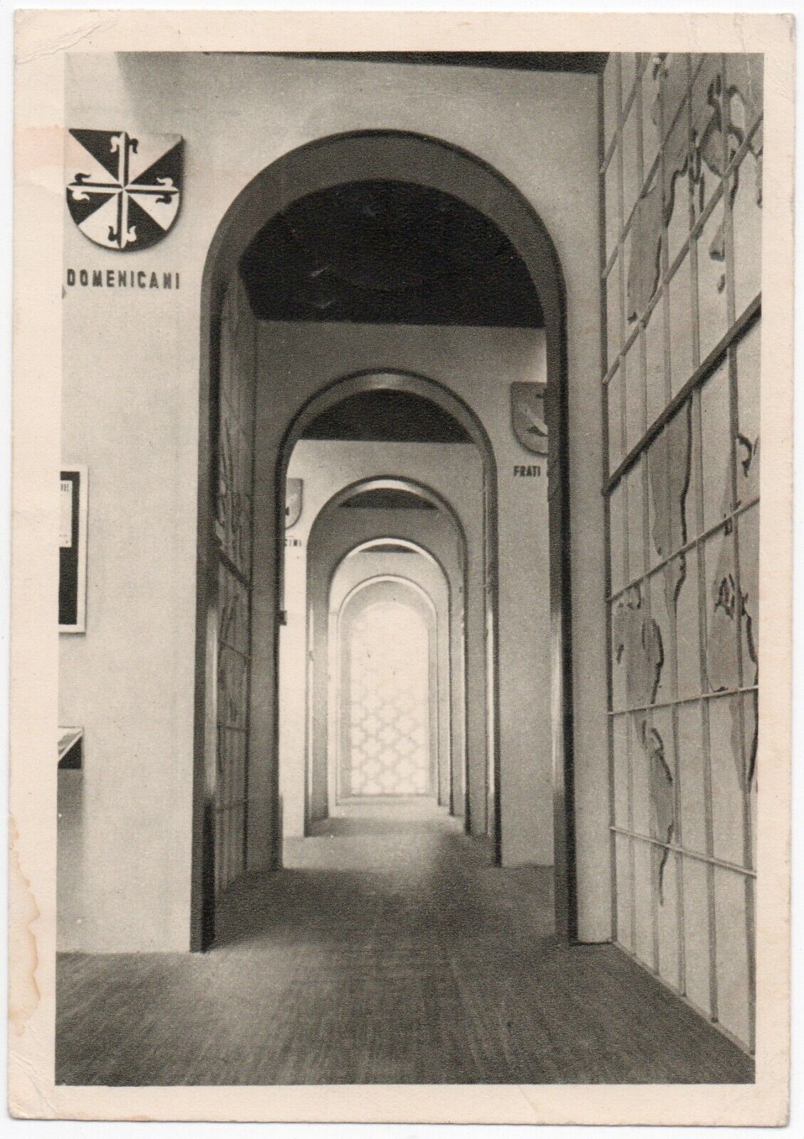 Vaticano - Serie completa Stampa Cattolica 1936 su cartolina per Firenze