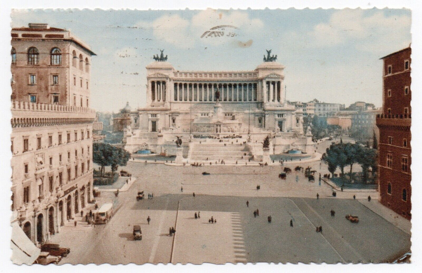 Vatican - vers 55 Congrès d'archéologie chrétienne 1938 sur carte postale pour Bâle