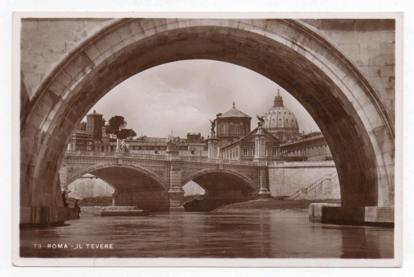 Vaticano - 25 su 30 c. Pio XI 1931 isolato su cartolina per la Germania