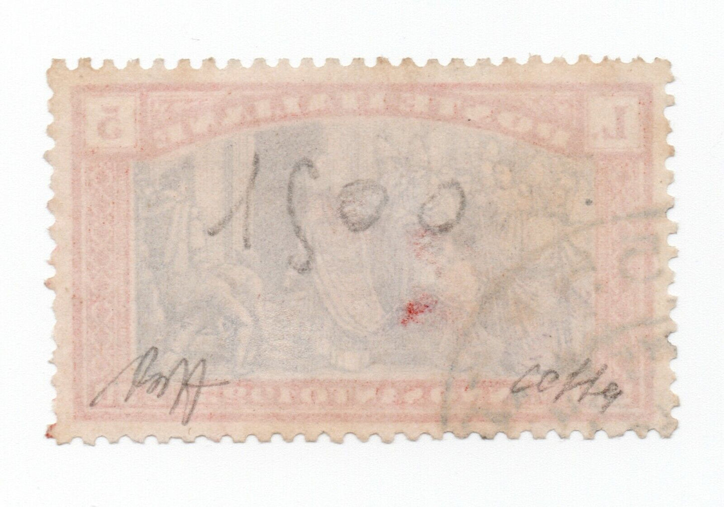 1924 - Regno d'Italia - Anno Santo 1925, 5 L. + 2,50 Chiusura della porta usato