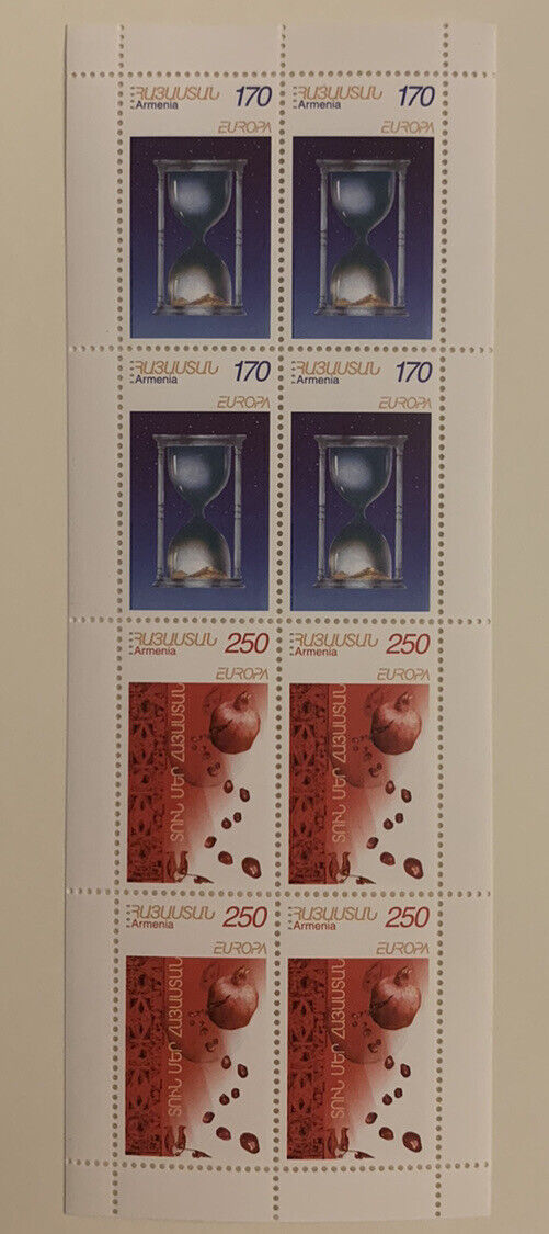 2003 - Europa CEPT (Armenia) - Minifoglio di 4 serie MNH**