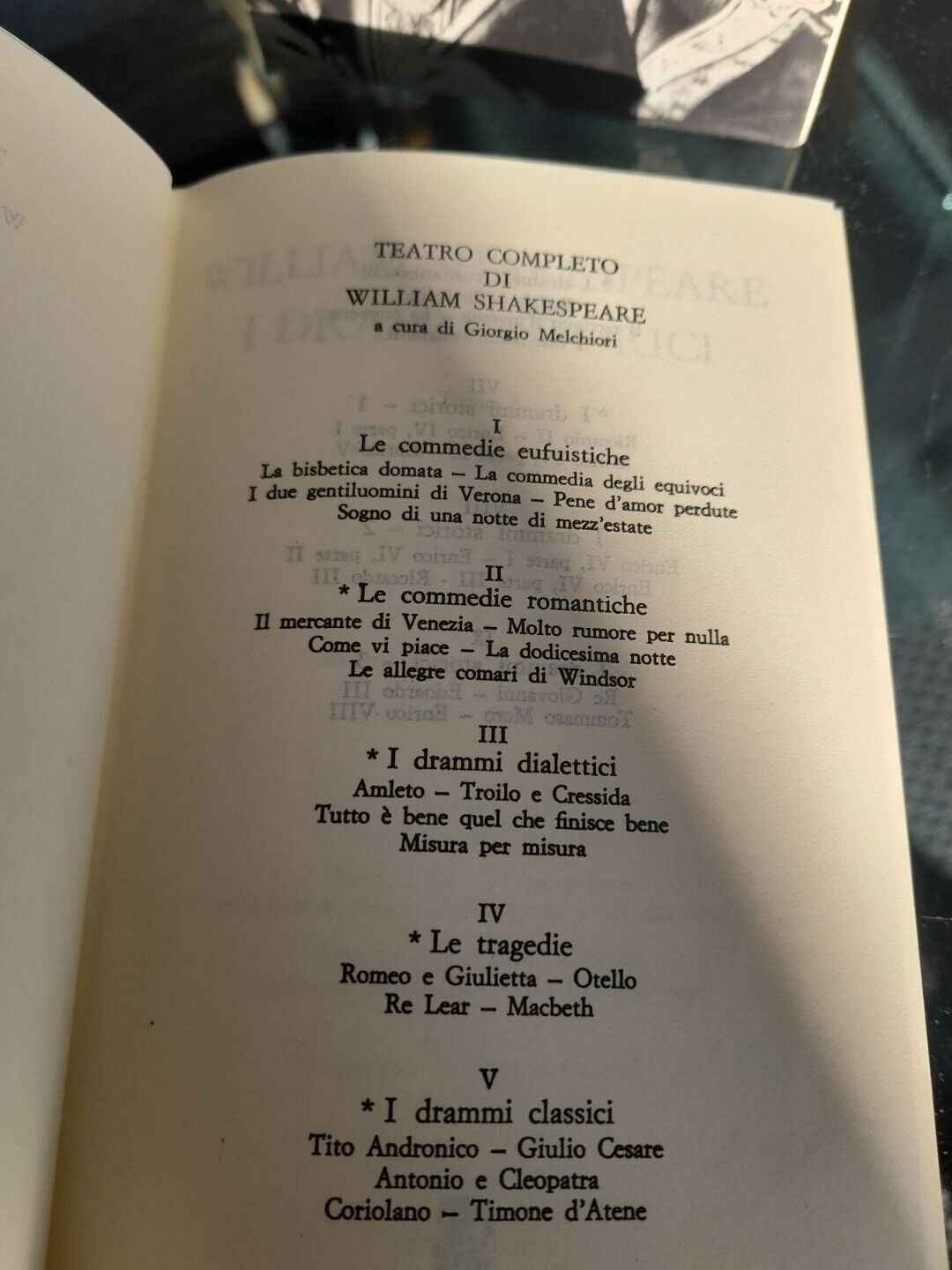 W. Shakespeare I DRAMMI STORICI (Tomo I) - Meridiani Mondadori