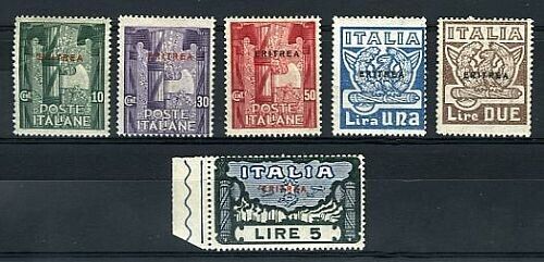 1923 Colonie (Eritrea) - Serie completa Marcia su Roma MNH**