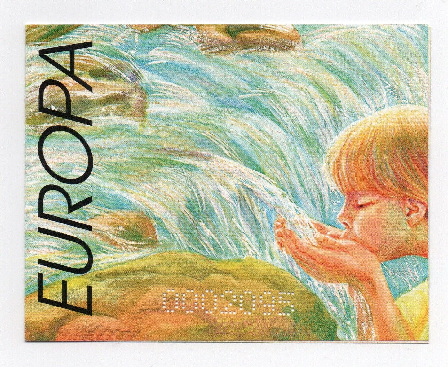 2001 - Europa CEPT (Bulgaria) - Acqua ricchezza naturale, libretto MNH**