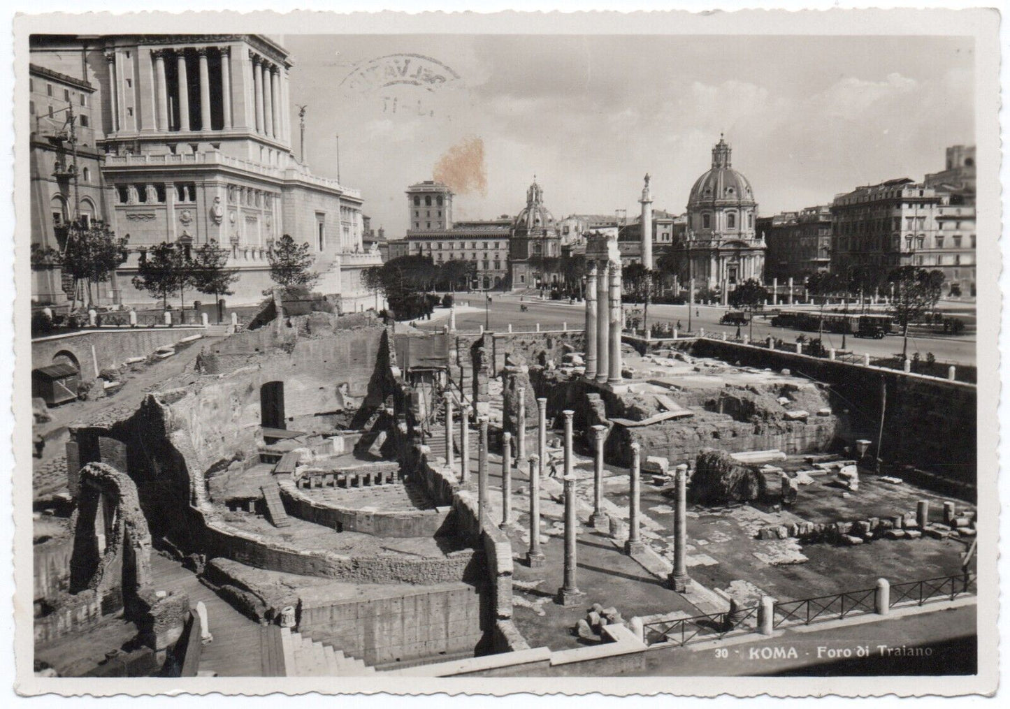 Vaticano - Cartolina raccomandata con valori serie Giardini 1933 annullo 7.5.38