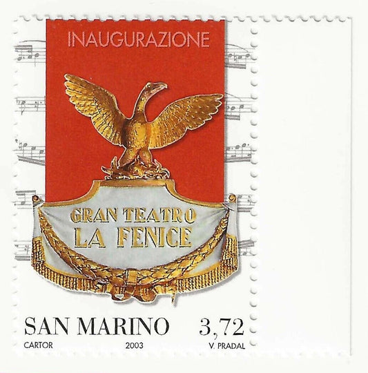 2003 Saint-Marin - Fenice réouverture de Venise 3,72 € MNH**