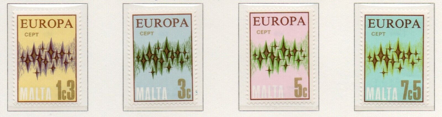 1972 - Europa CEPT ( Anno completo) - Allegoria dei messaggi radio 46 val. MNH**