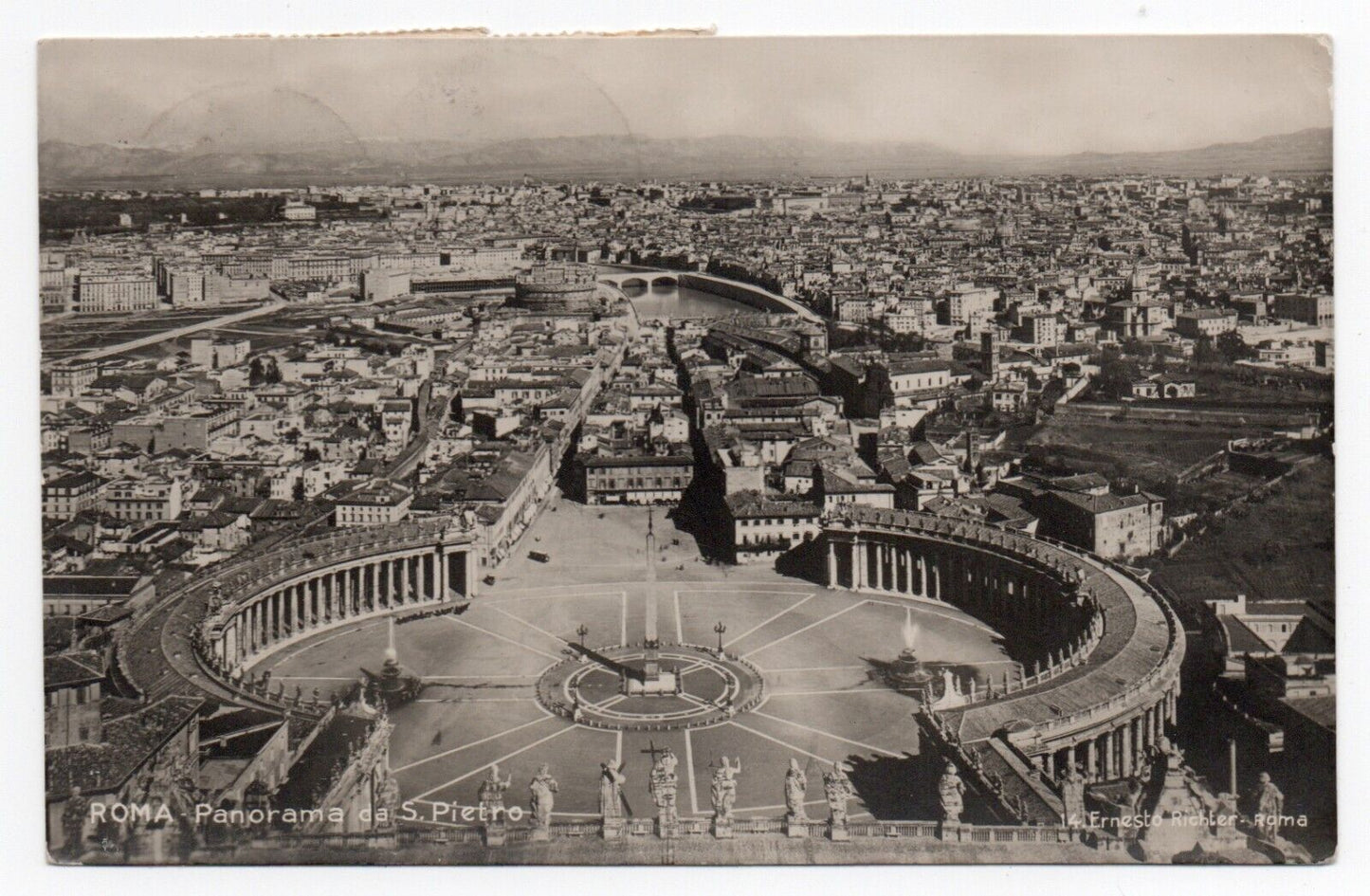 Vaticano - Stemmi papali Conciliazione Pio XI 1929 su cartolina per Versailles