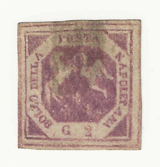 1859 Antichi Stati (Napoli) - 2 grana FALSO usato