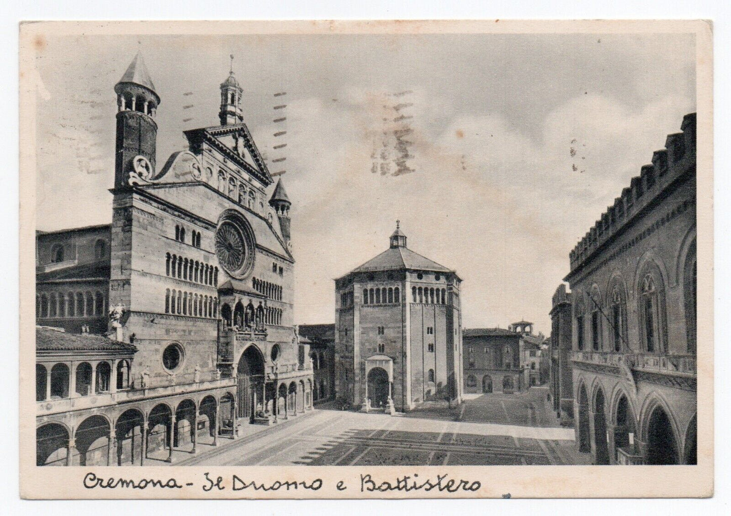 Regno - 20 c. Vincenzo Bellini isolato su cartolina per Roma