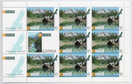 1999 - Europa CEPT (Slovenia ) - Riserve e parchi naturali, minifoglio MNH**