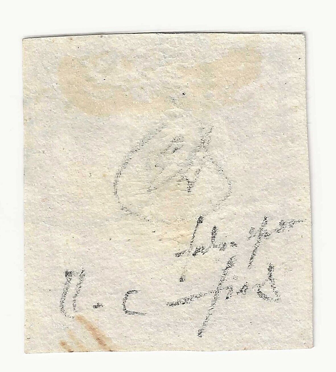 Ancient States (Naples) - 10 gr. orange False provinces signatures Em. Diena Fiecchi