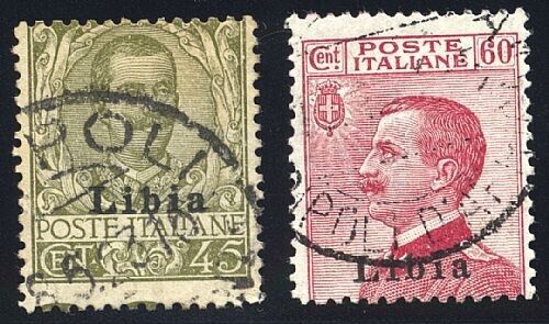 1917/18 Colonie italiane (Libia) - Serie completa Ordinaria usata