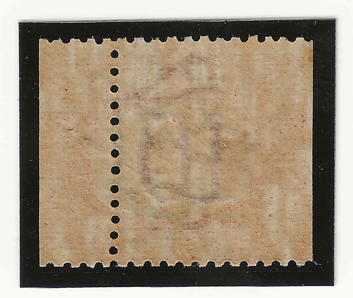 1890 Regno d'Italia - Segnatasse 10 cent. dentellatura verticale spostata MNH**