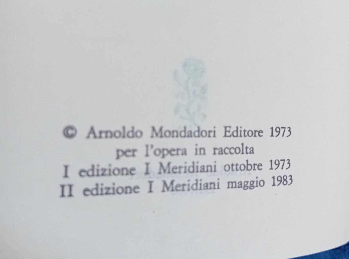 Einaudi ECONOMIC, HISTORICAL AND CIVIL WRITINGS - Meridiani Mondadori 1983