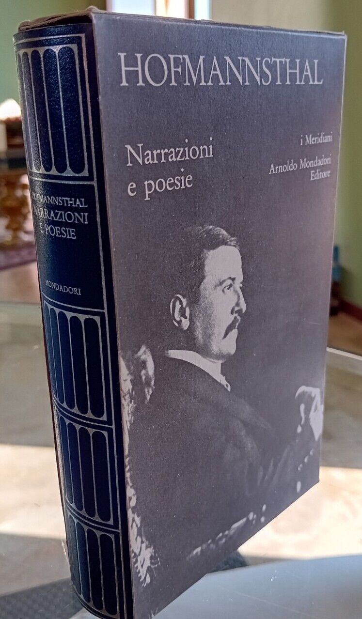 Hofmannsthal NARRATIONS AND POEMS - Meridiani Mondadori