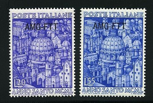 1950 Trieste A (AMG-FTT) - Serie completa Anno Santo MNH**