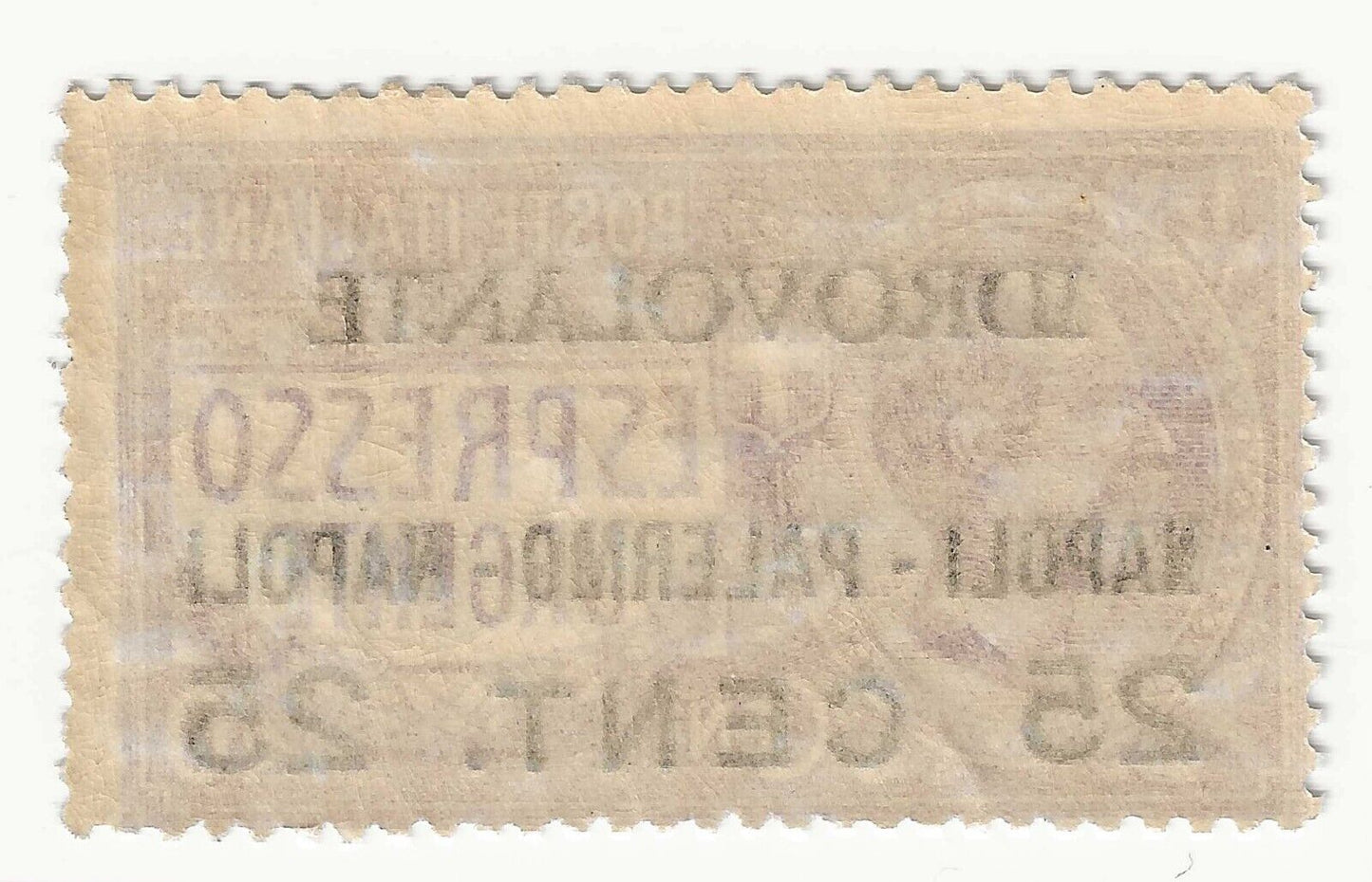 1917 Royaume d'Italie -PA Hydravion express surchargé NA-PA-NA MNH**