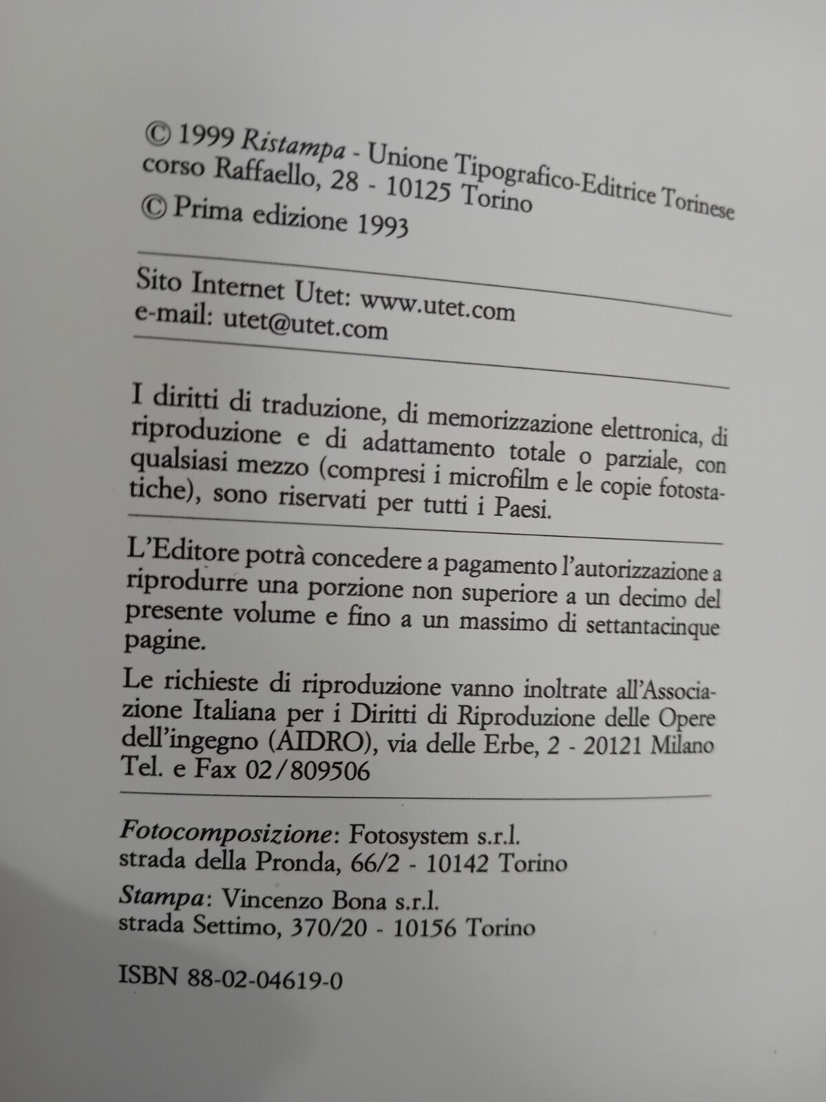 Storia della civiltà letteraria italiana UTET - 11 volumi (opera completa 1999)