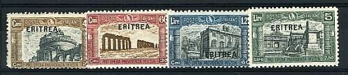 1927 Colonie (Eritrea) - Serie completa Milizia I soprastampata MNH**